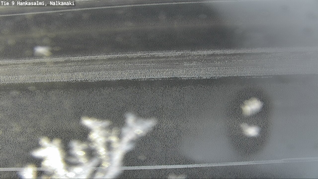 Weather Camera Image Väg 9 Hankasalmi, Nälkämäki, Hankasalmi, Keski-Suomi