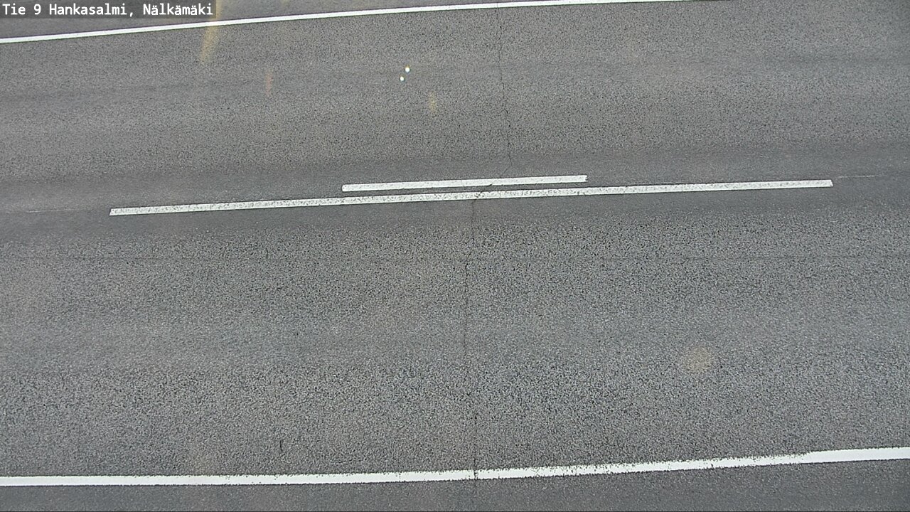 Weather Camera Image Väg 9 Hankasalmi, Nälkämäki, Hankasalmi, Keski-Suomi