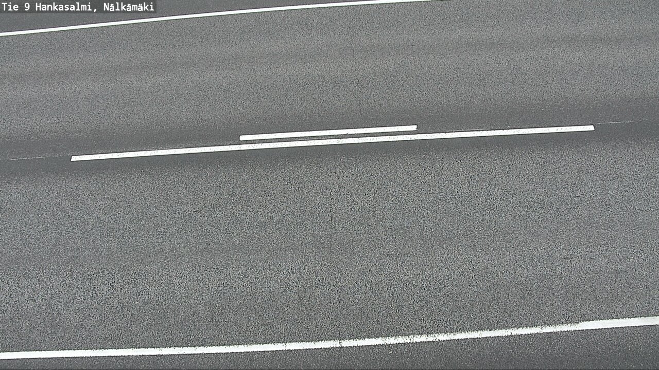Weather Camera Image Väg 9 Hankasalmi, Nälkämäki, Hankasalmi, Keski-Suomi