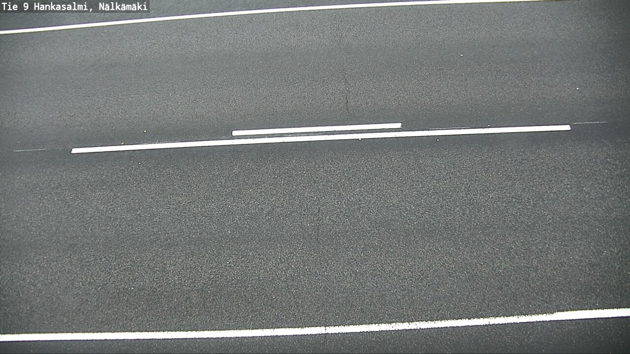 Weather Camera Image Väg 9 Hankasalmi, Nälkämäki, Hankasalmi, Keski-Suomi