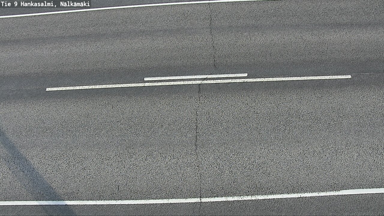 Weather Camera Image Väg 9 Hankasalmi, Nälkämäki, Hankasalmi, Keski-Suomi