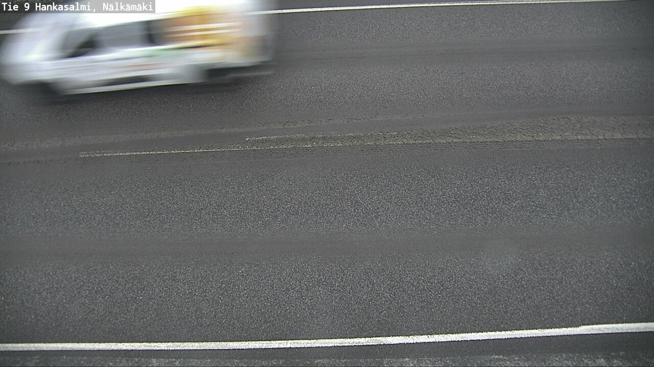 Weather Camera Image Väg 9 Hankasalmi, Nälkämäki, Hankasalmi, Keski-Suomi