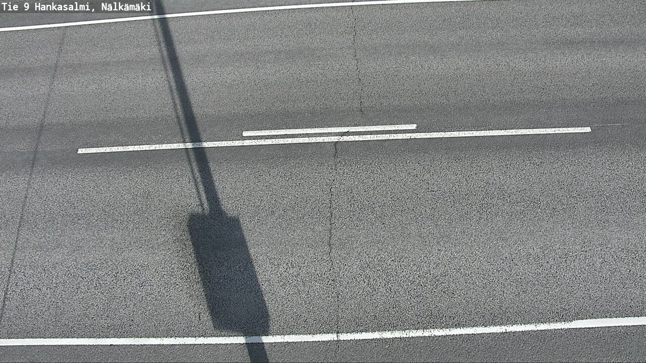 Weather Camera Image Väg 9 Hankasalmi, Nälkämäki, Hankasalmi, Keski-Suomi