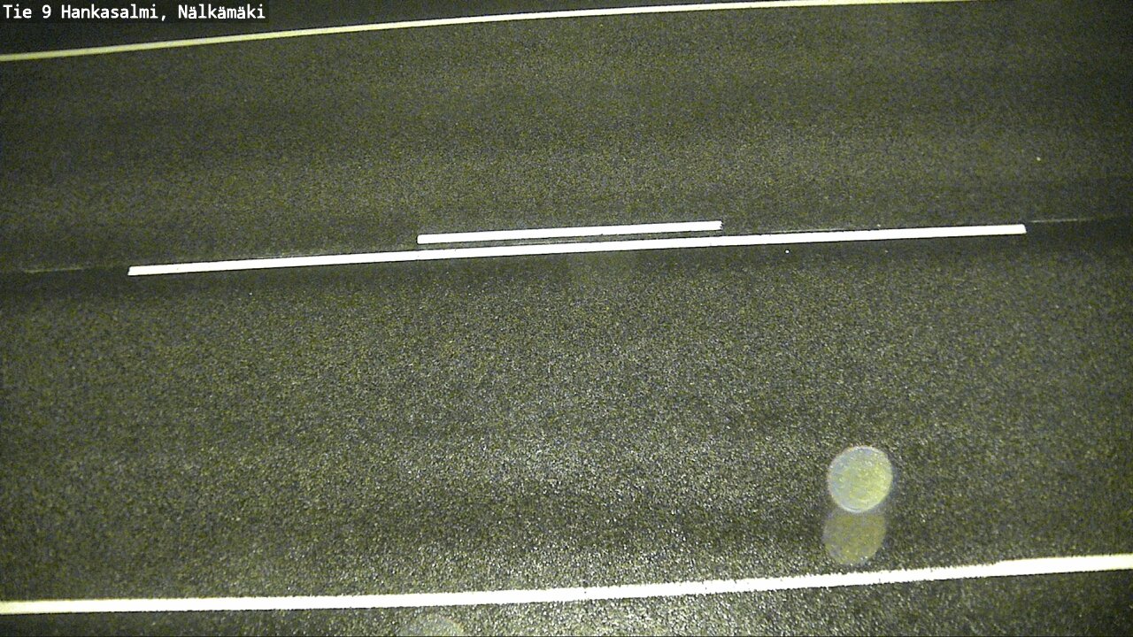 Weather Camera Image Väg 9 Hankasalmi, Nälkämäki, Hankasalmi, Keski-Suomi