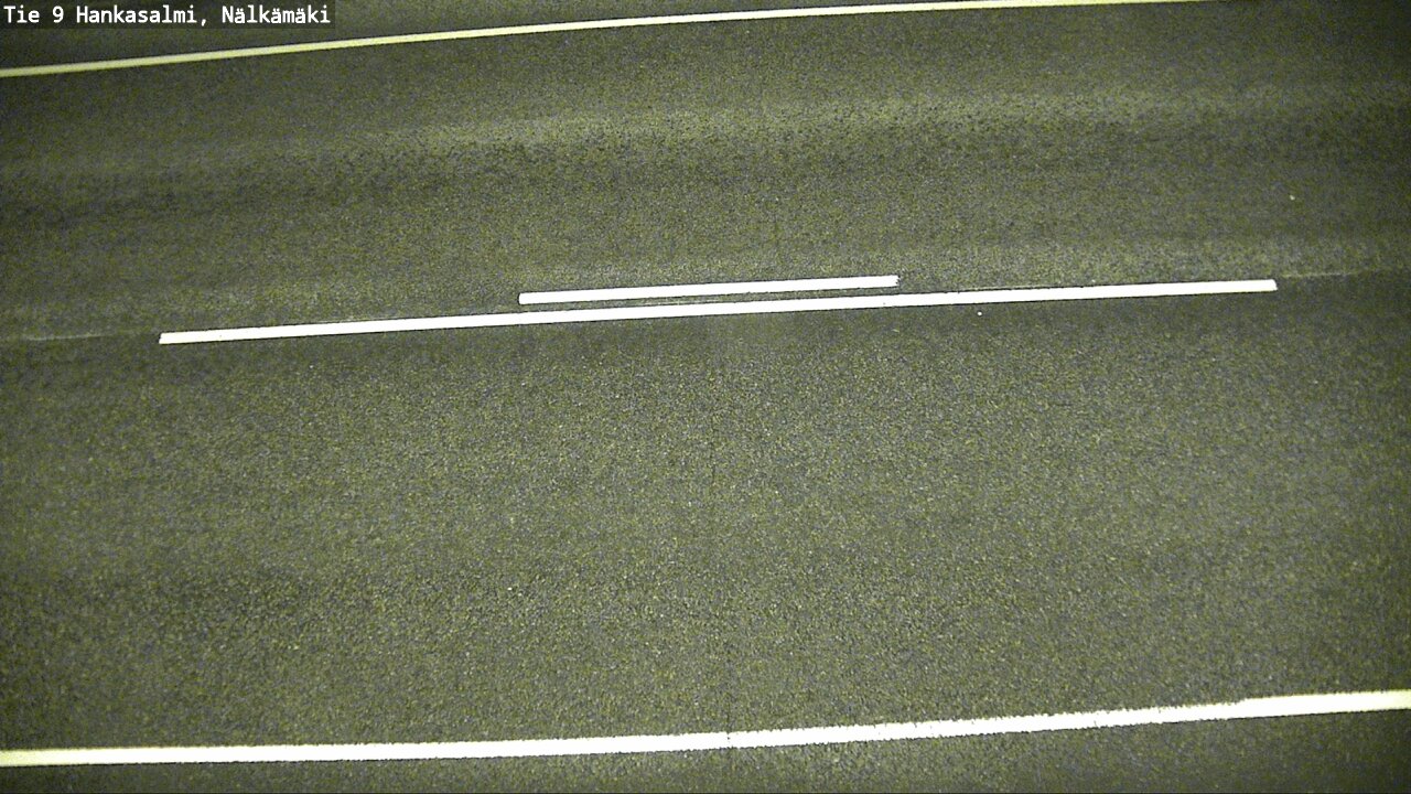 Weather Camera Image Väg 9 Hankasalmi, Nälkämäki, Hankasalmi, Keski-Suomi