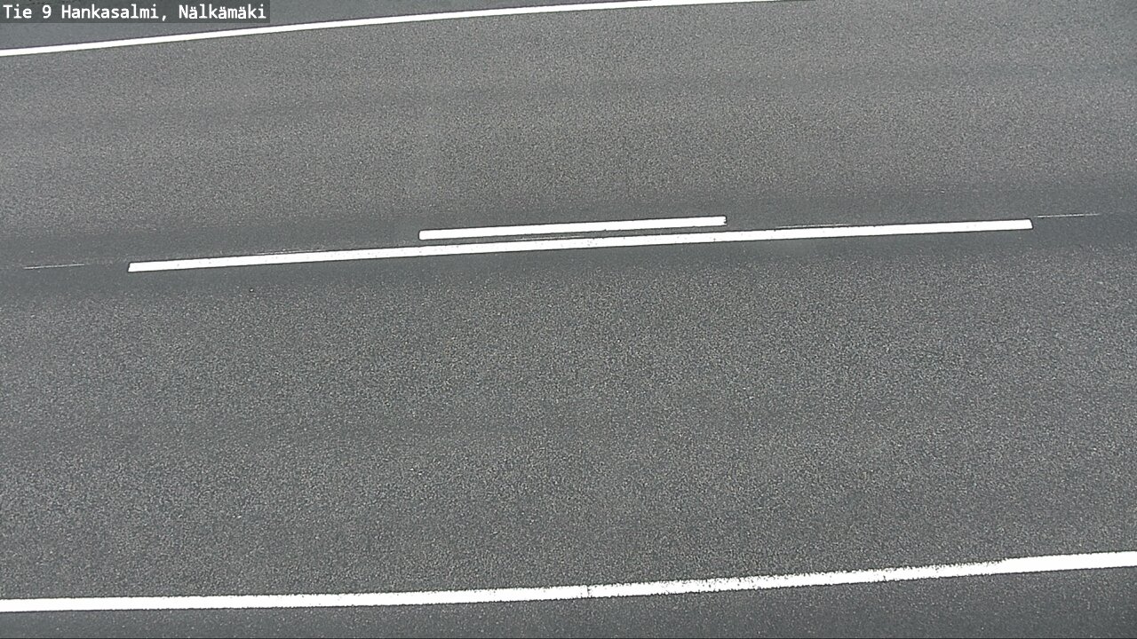 Weather Camera Image Väg 9 Hankasalmi, Nälkämäki, Hankasalmi, Keski-Suomi