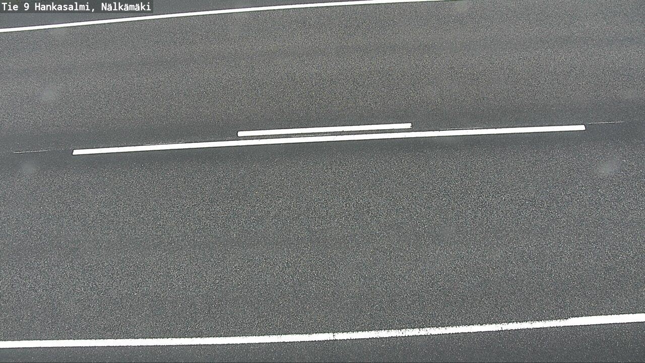 Weather Camera Image Väg 9 Hankasalmi, Nälkämäki, Hankasalmi, Keski-Suomi