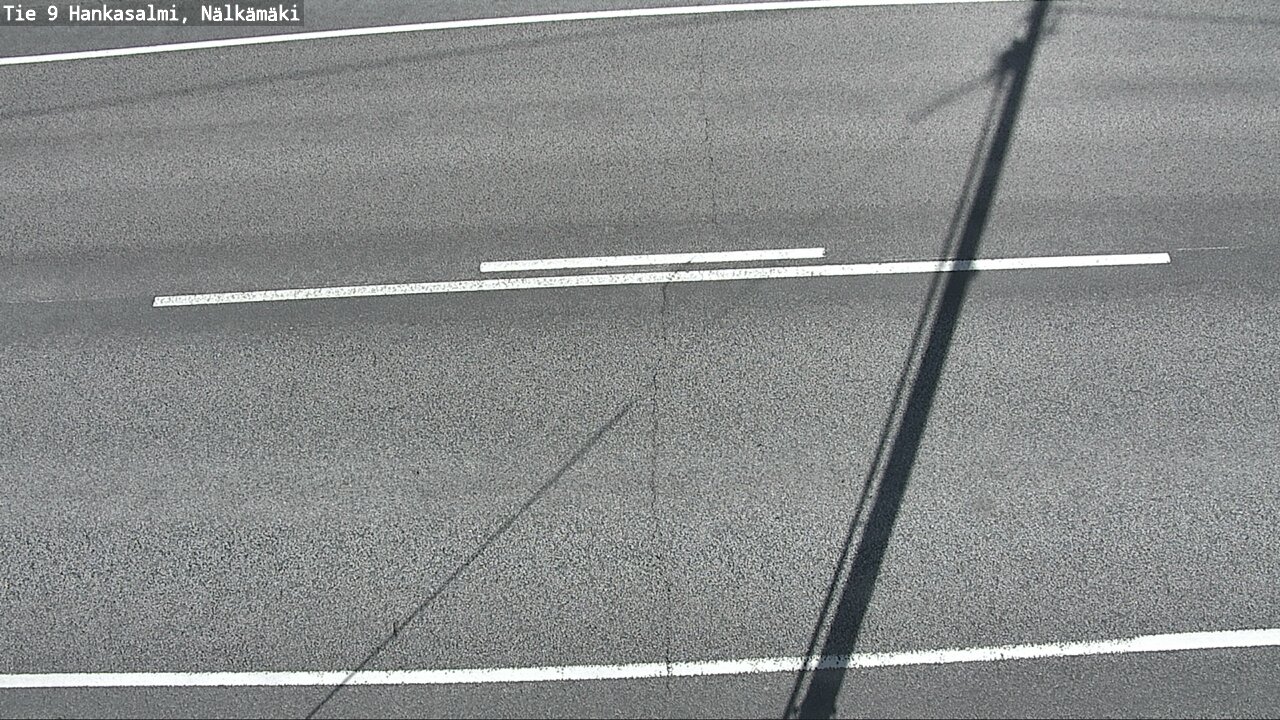 Weather Camera Image Väg 9 Hankasalmi, Nälkämäki, Hankasalmi, Keski-Suomi