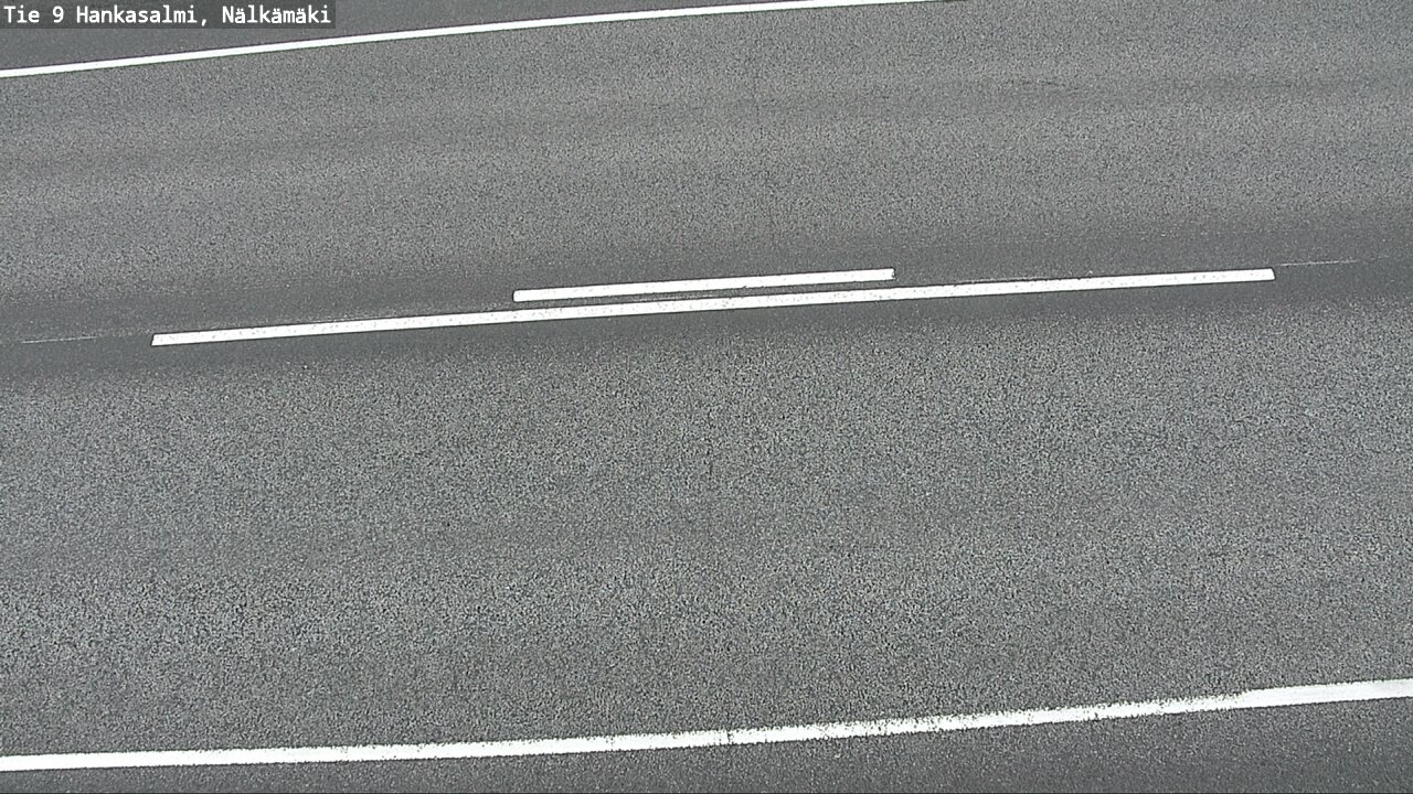 Weather Camera Image Väg 9 Hankasalmi, Nälkämäki, Hankasalmi, Keski-Suomi