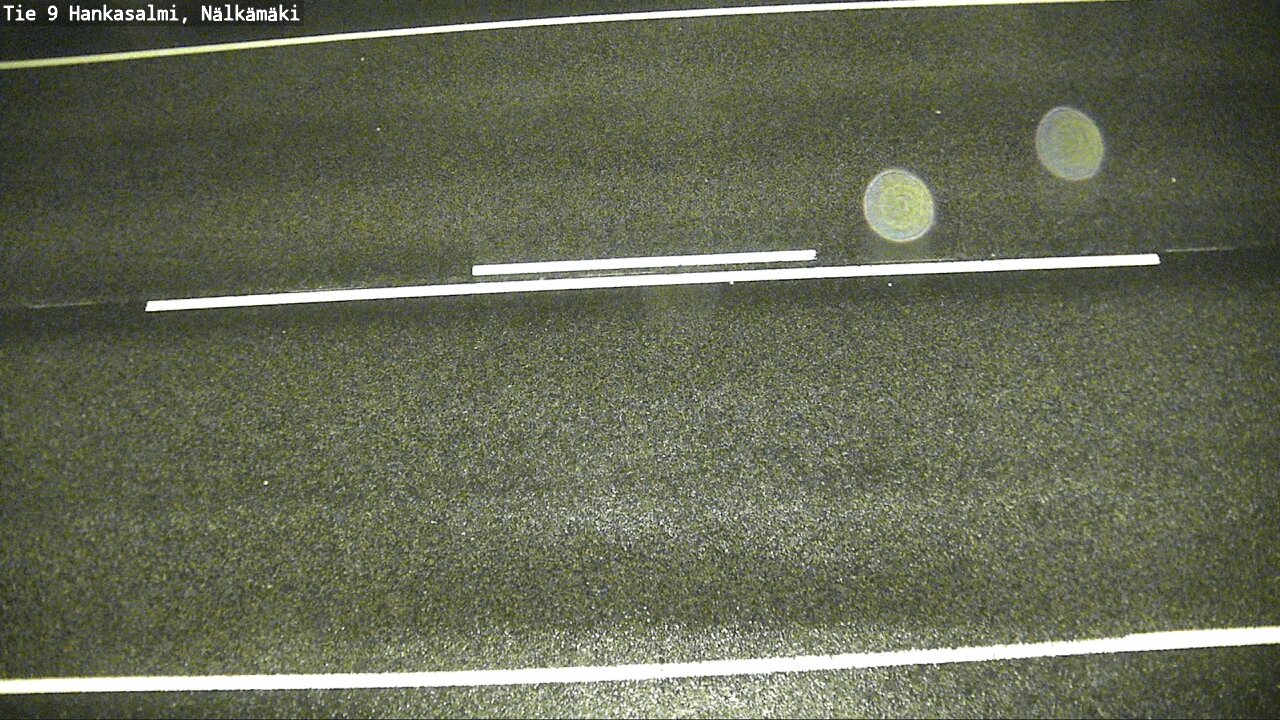 Weather Camera Image Väg 9 Hankasalmi, Nälkämäki, Hankasalmi, Keski-Suomi