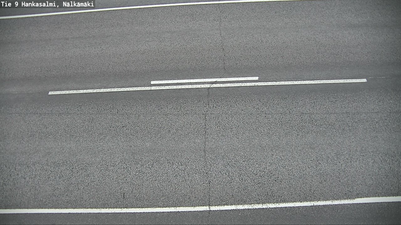Weather Camera Image Väg 9 Hankasalmi, Nälkämäki, Hankasalmi, Keski-Suomi