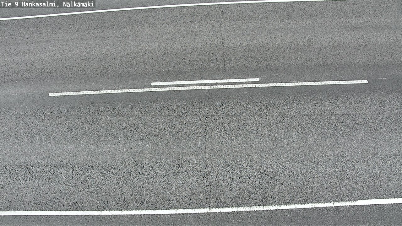Weather Camera Image Väg 9 Hankasalmi, Nälkämäki, Hankasalmi, Keski-Suomi