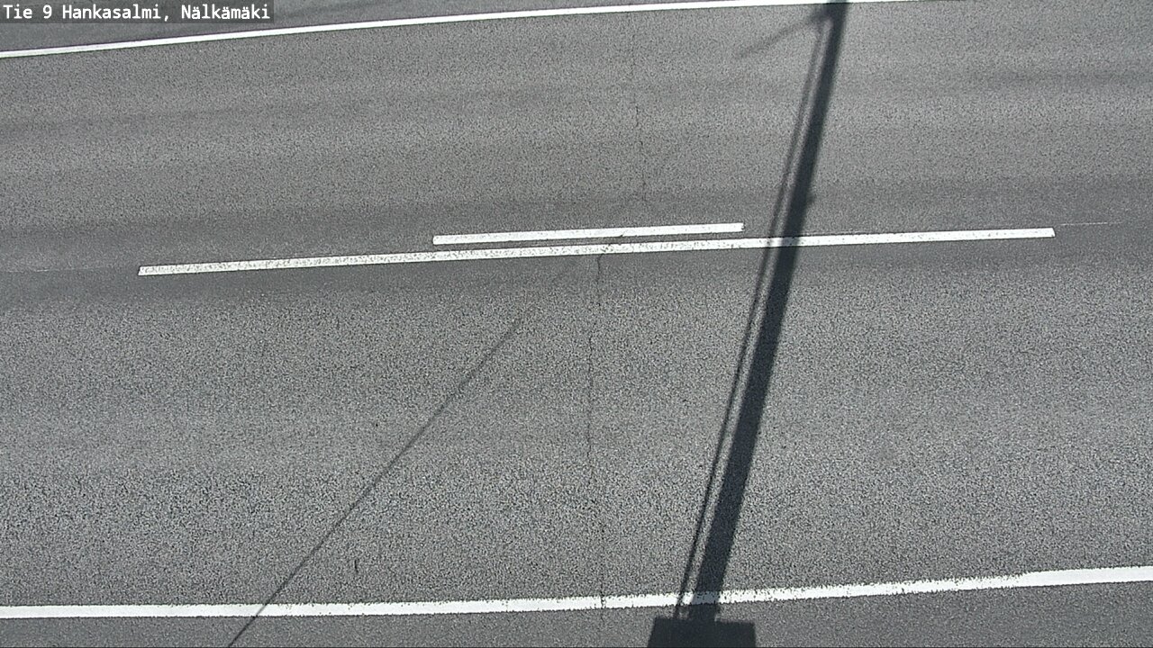 Weather Camera Image Väg 9 Hankasalmi, Nälkämäki, Hankasalmi, Keski-Suomi