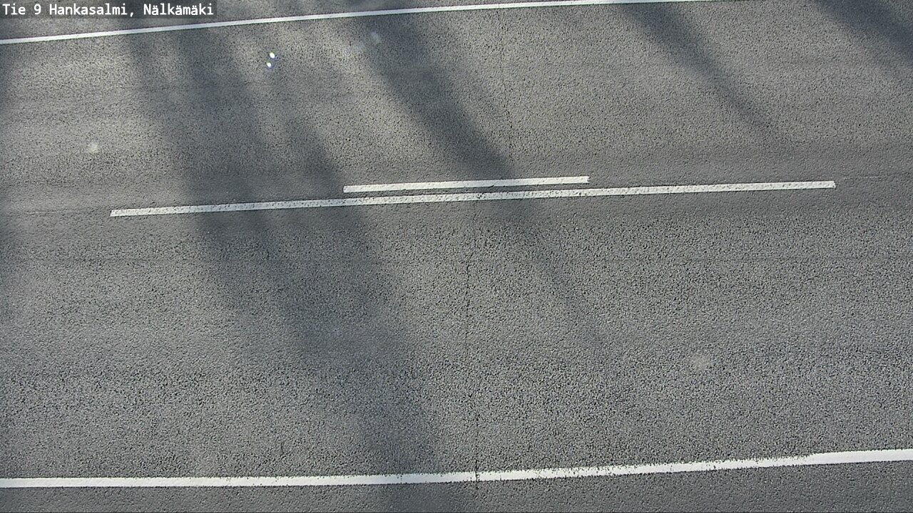 Weather Camera Image Väg 9 Hankasalmi, Nälkämäki, Hankasalmi, Keski-Suomi