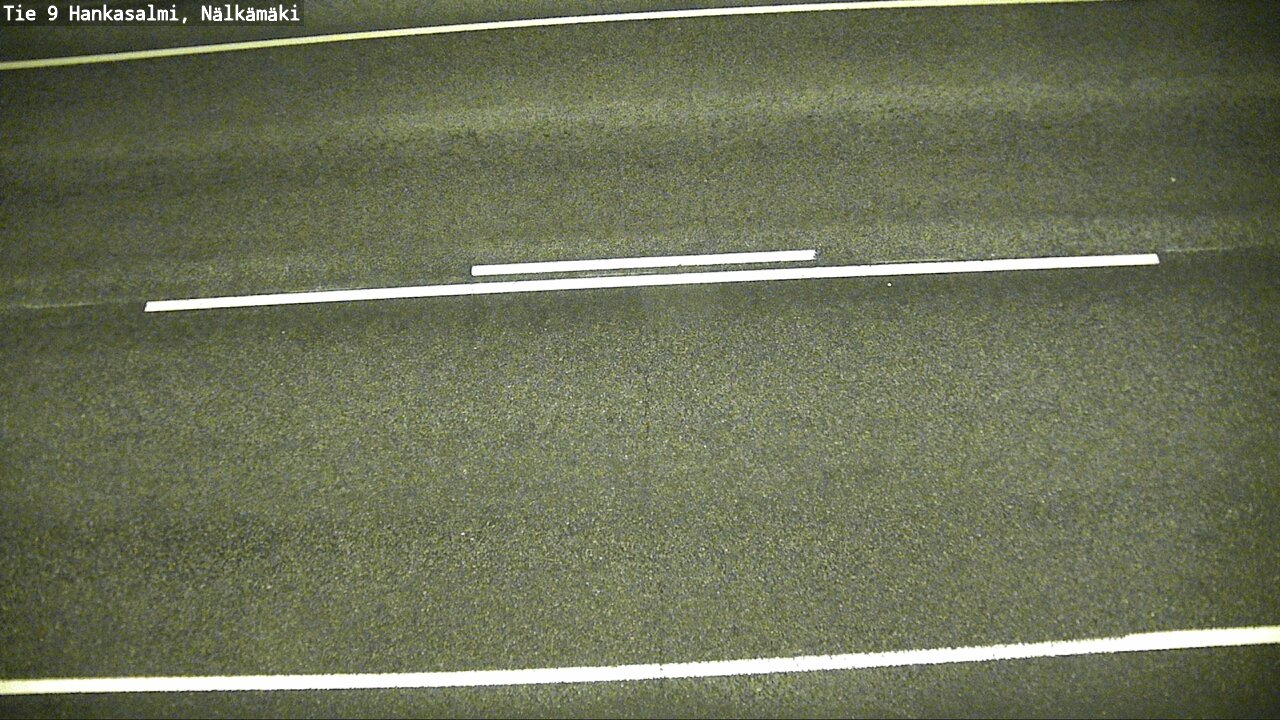 Weather Camera Image Väg 9 Hankasalmi, Nälkämäki, Hankasalmi, Keski-Suomi