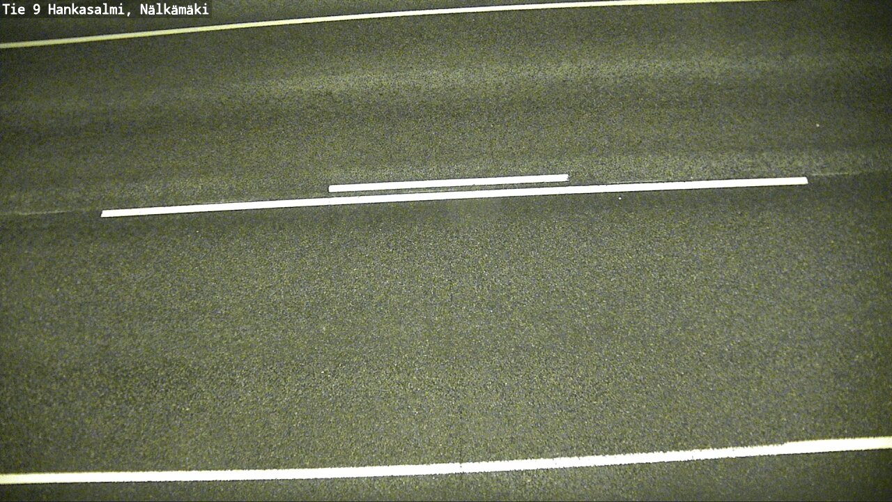 Weather Camera Image Väg 9 Hankasalmi, Nälkämäki, Hankasalmi, Keski-Suomi