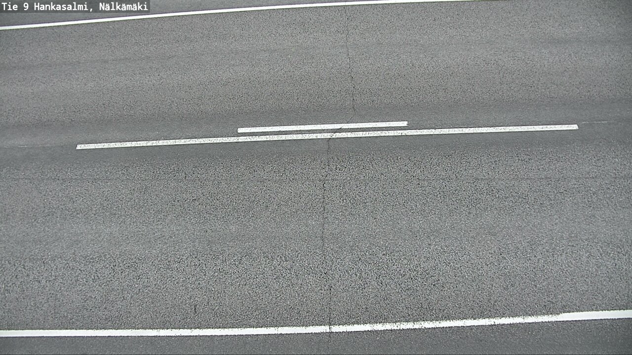Weather Camera Image Väg 9 Hankasalmi, Nälkämäki, Hankasalmi, Keski-Suomi