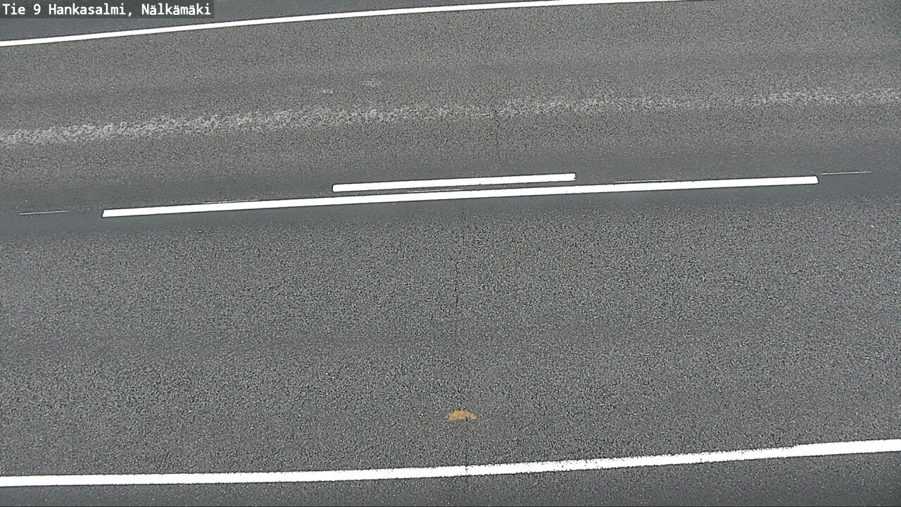 Weather Camera Image Väg 9 Hankasalmi, Nälkämäki, Hankasalmi, Keski-Suomi
