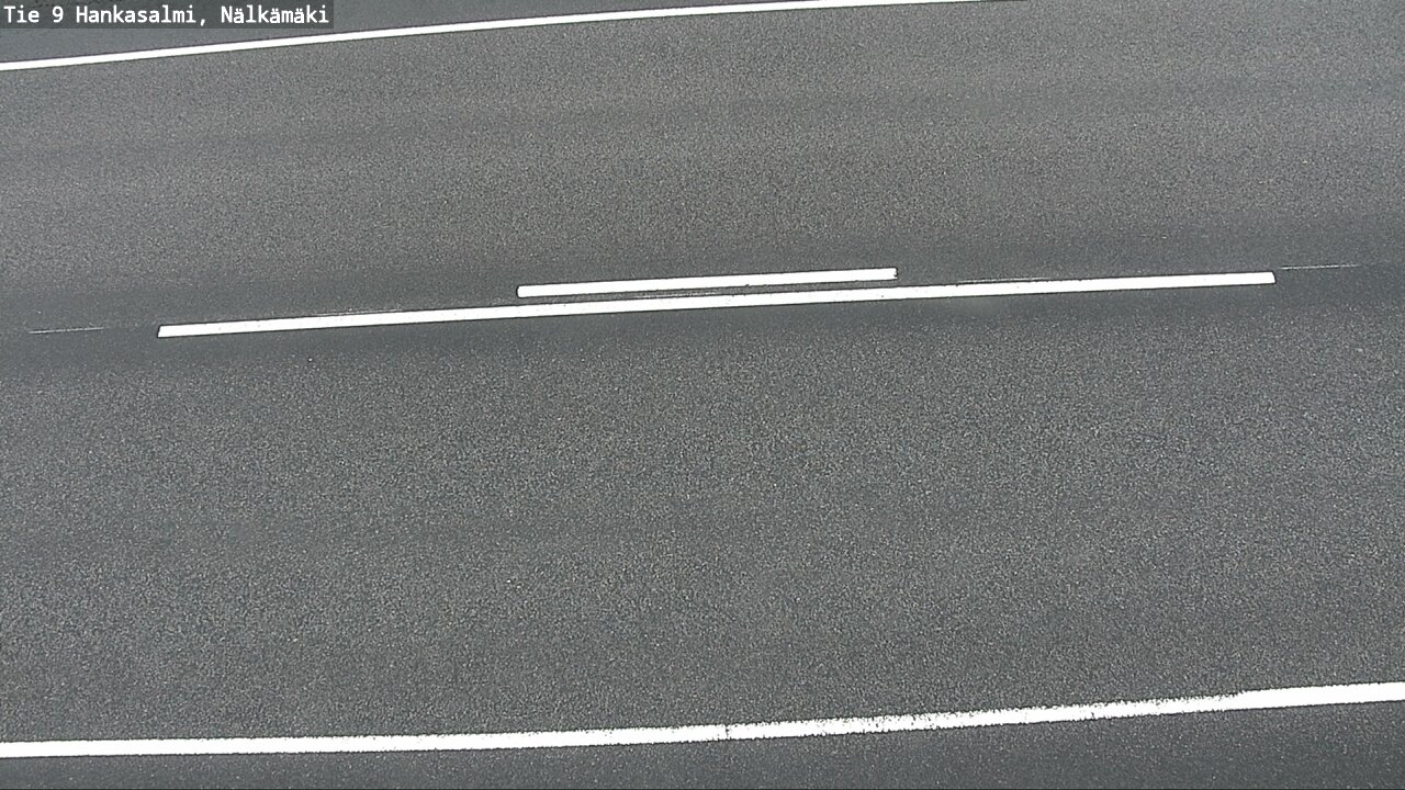 Weather Camera Image Väg 9 Hankasalmi, Nälkämäki, Hankasalmi, Keski-Suomi