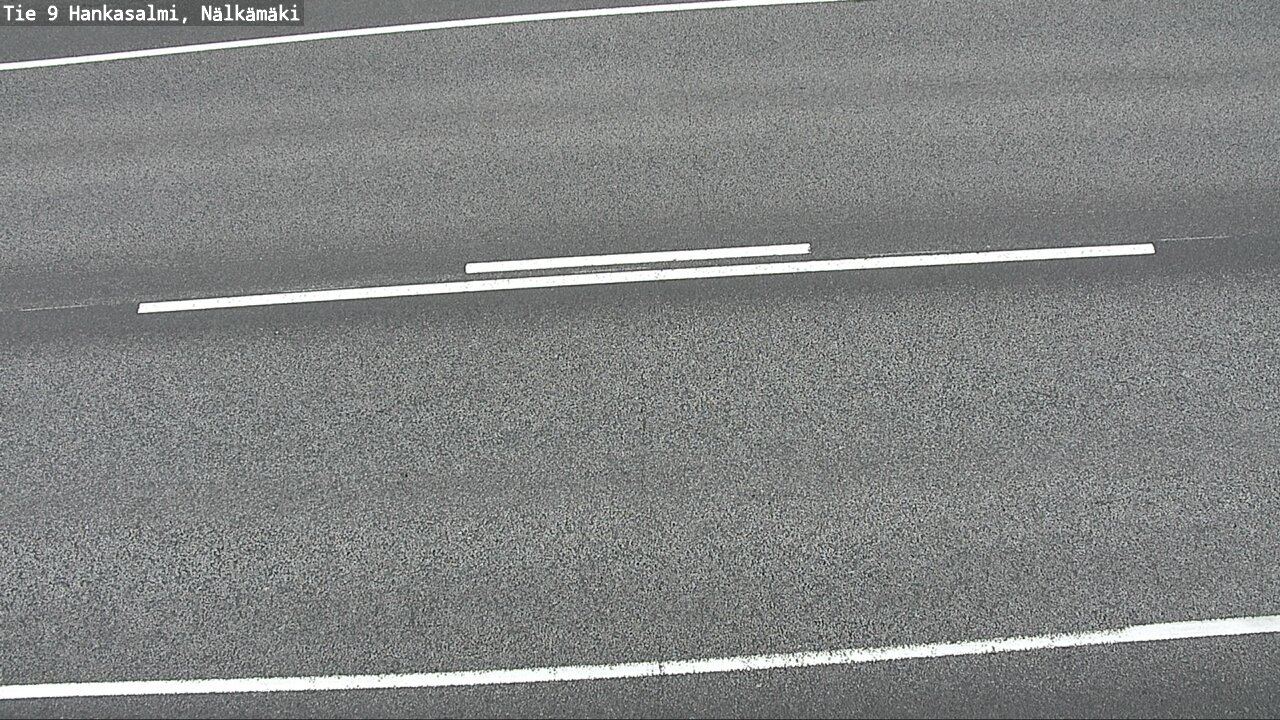 Weather Camera Image Väg 9 Hankasalmi, Nälkämäki, Hankasalmi, Keski-Suomi