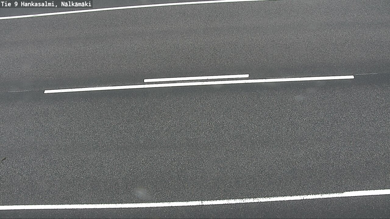 Weather Camera Image Väg 9 Hankasalmi, Nälkämäki, Hankasalmi, Keski-Suomi