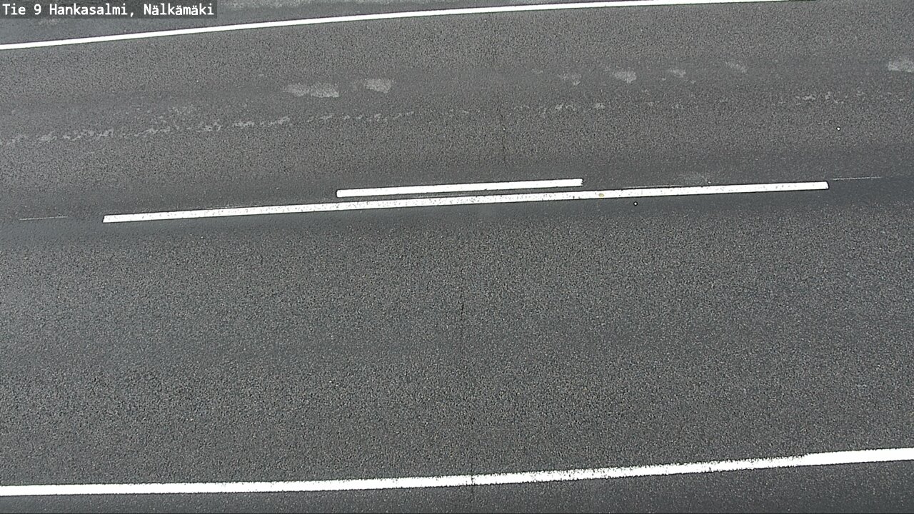 Weather Camera Image Väg 9 Hankasalmi, Nälkämäki, Hankasalmi, Keski-Suomi