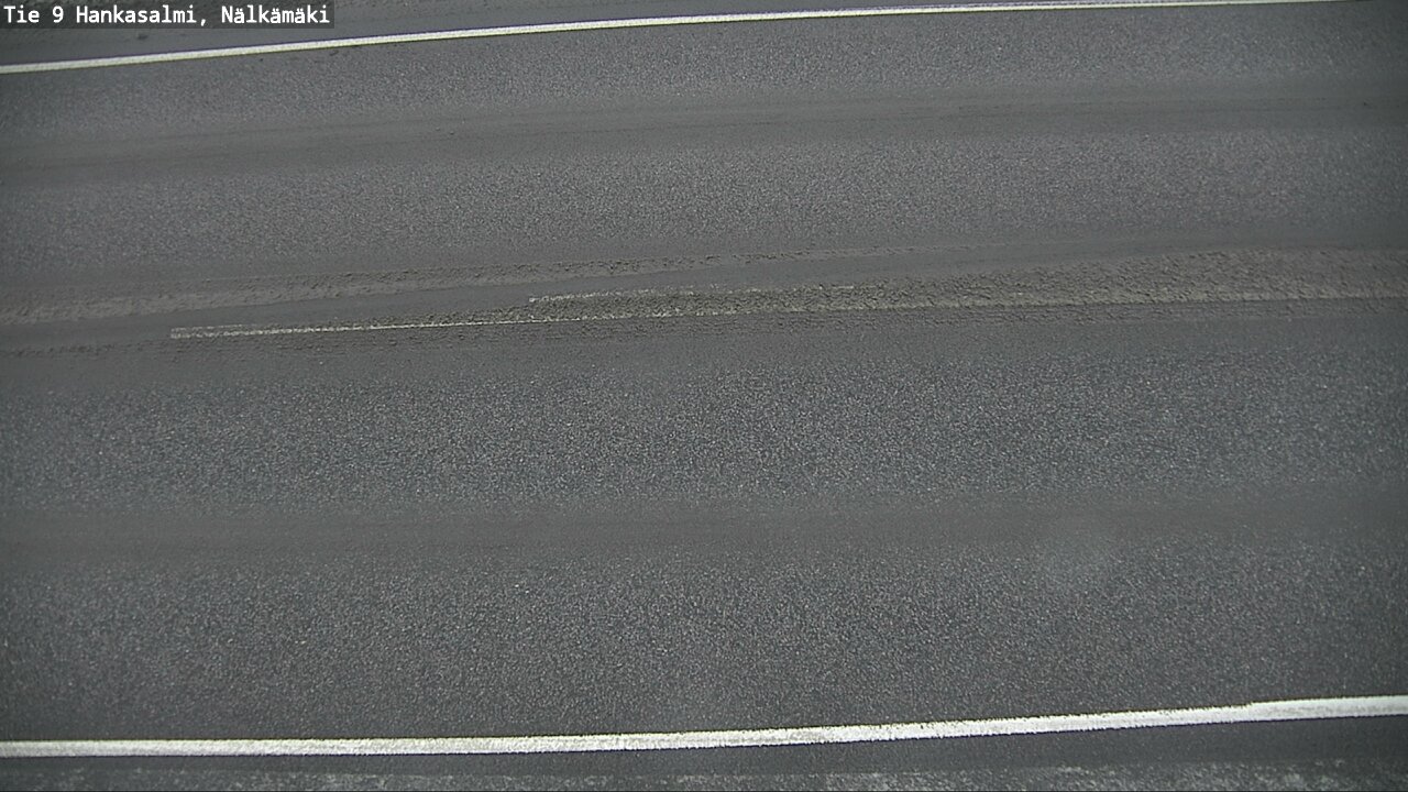 Weather Camera Image Väg 9 Hankasalmi, Nälkämäki, Hankasalmi, Keski-Suomi