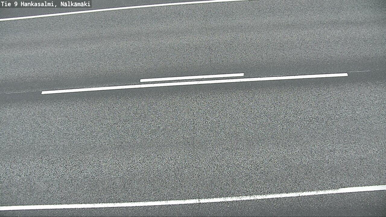 Weather Camera Image Väg 9 Hankasalmi, Nälkämäki, Hankasalmi, Keski-Suomi