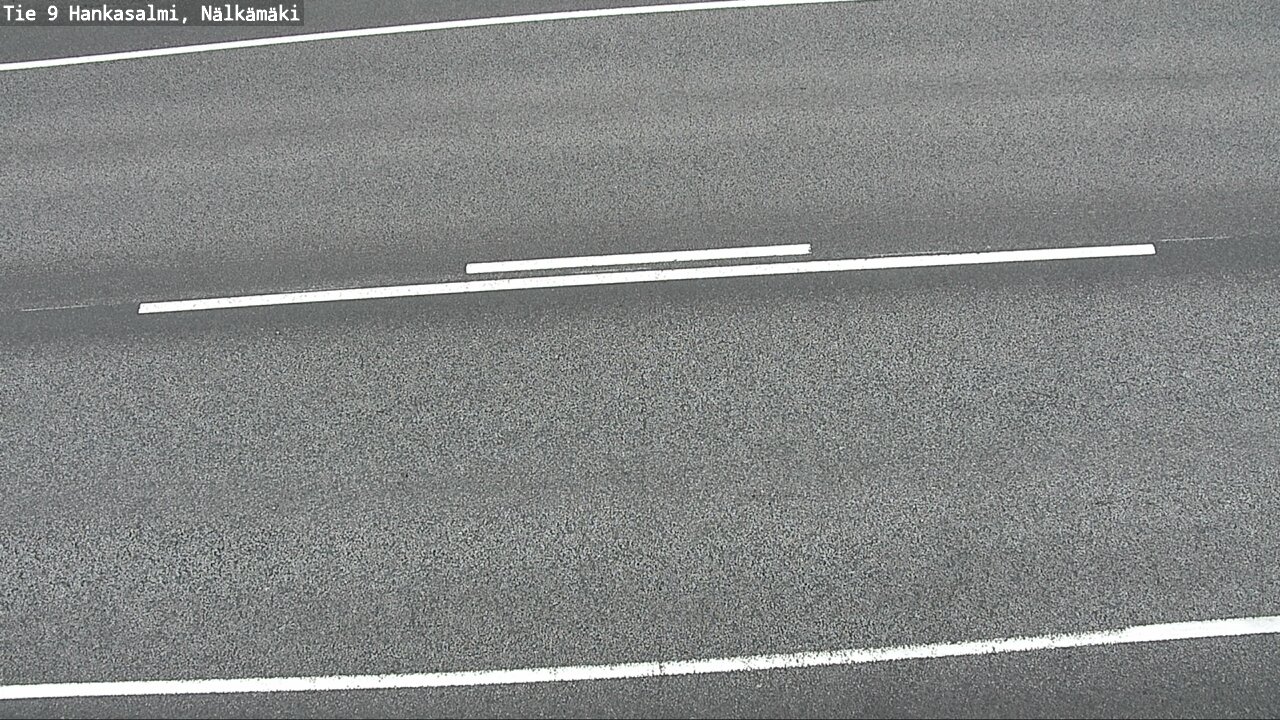 Weather Camera Image Väg 9 Hankasalmi, Nälkämäki, Hankasalmi, Keski-Suomi