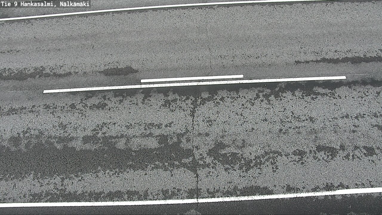 Weather Camera Image Väg 9 Hankasalmi, Nälkämäki, Hankasalmi, Keski-Suomi