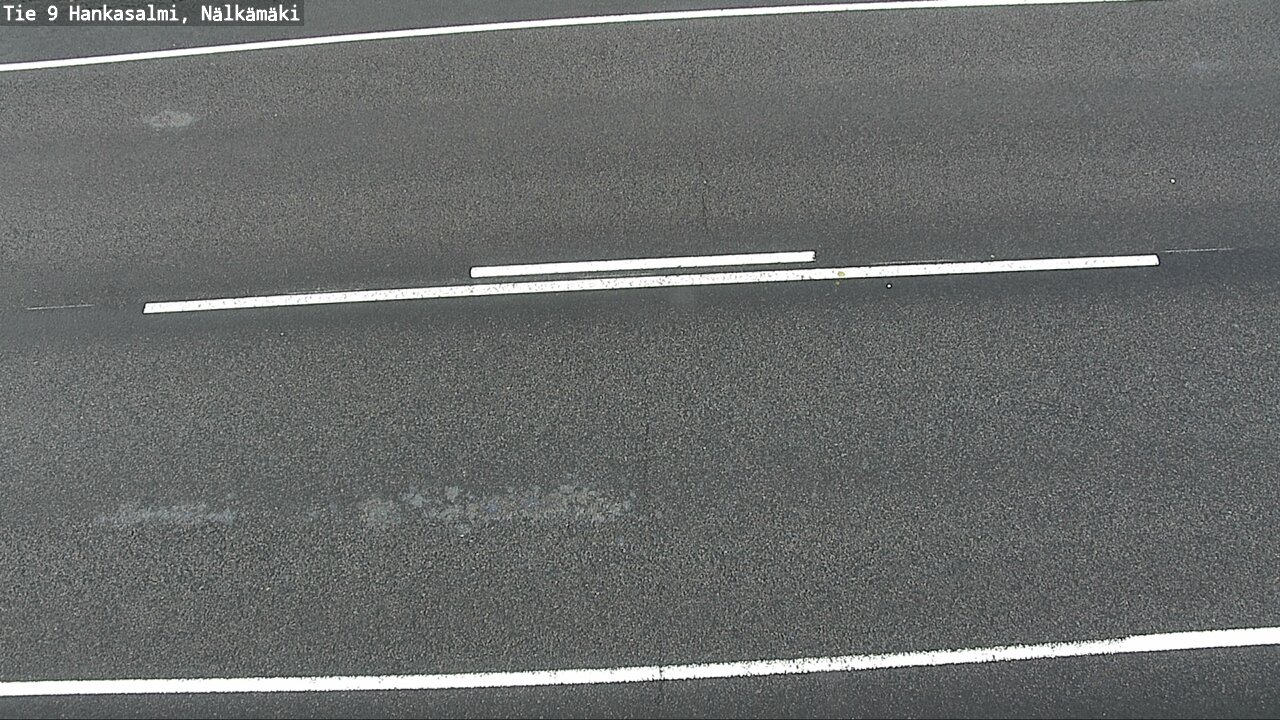 Weather Camera Image Väg 9 Hankasalmi, Nälkämäki, Hankasalmi, Keski-Suomi