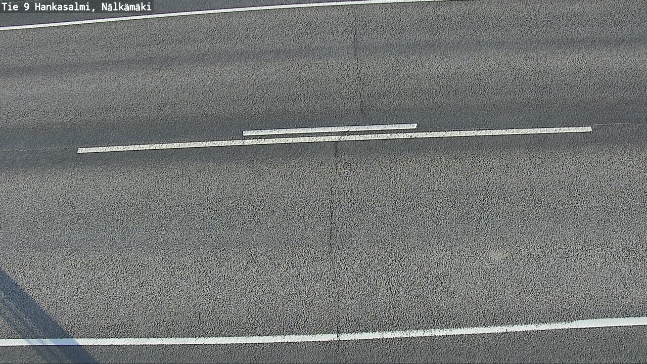 Weather Camera Image Väg 9 Hankasalmi, Nälkämäki, Hankasalmi, Keski-Suomi