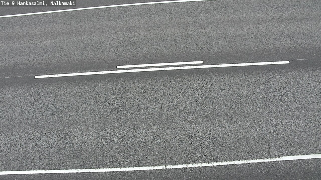 Weather Camera Image Väg 9 Hankasalmi, Nälkämäki, Hankasalmi, Keski-Suomi
