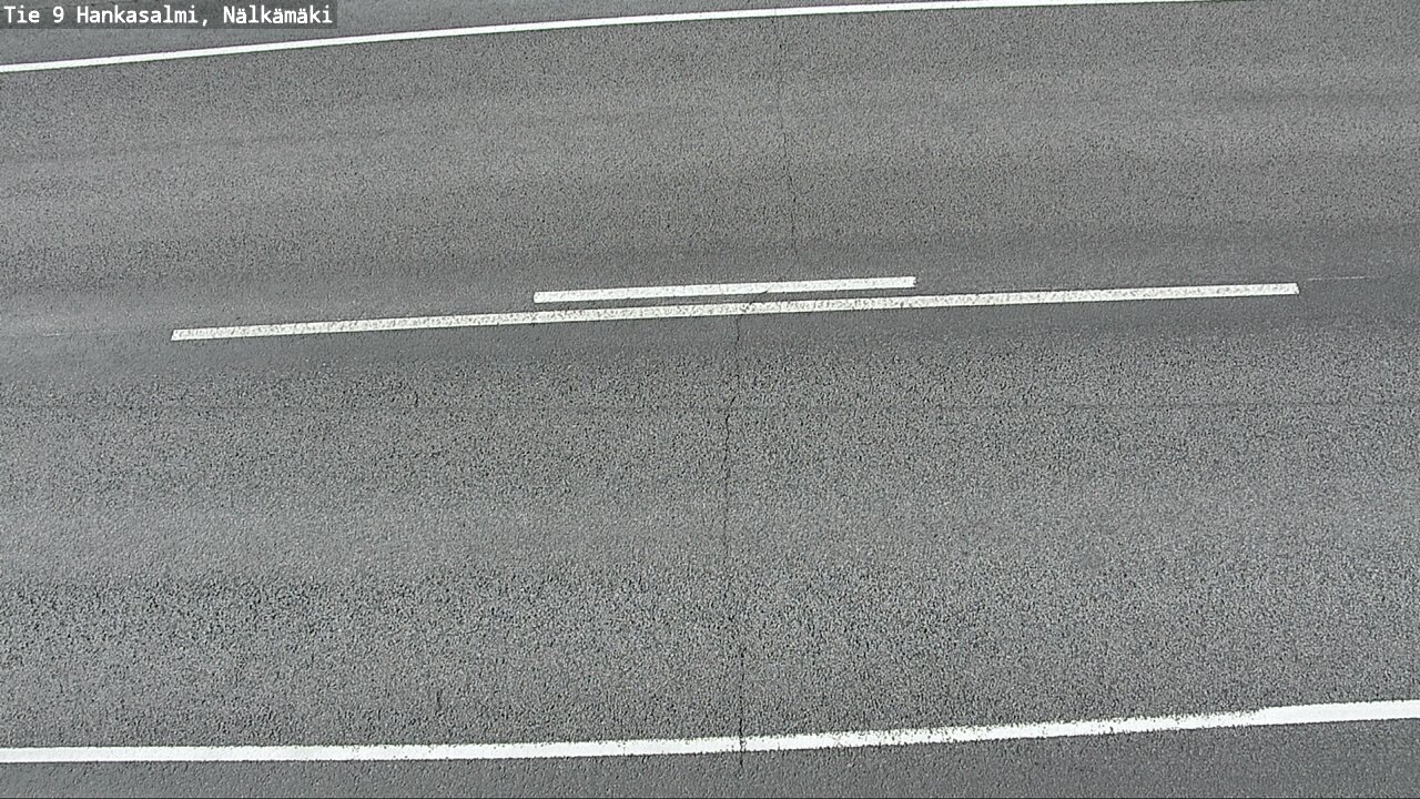 Weather Camera Image Väg 9 Hankasalmi, Nälkämäki, Hankasalmi, Keski-Suomi