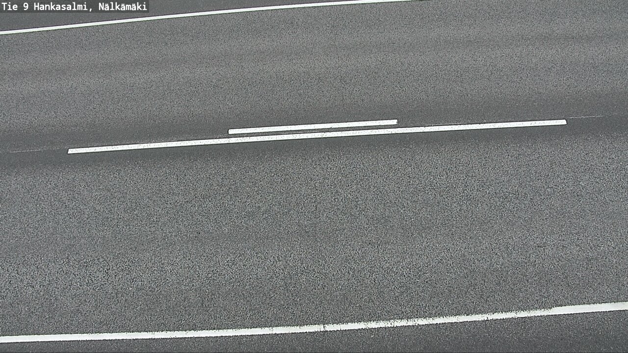 Weather Camera Image Väg 9 Hankasalmi, Nälkämäki, Hankasalmi, Keski-Suomi