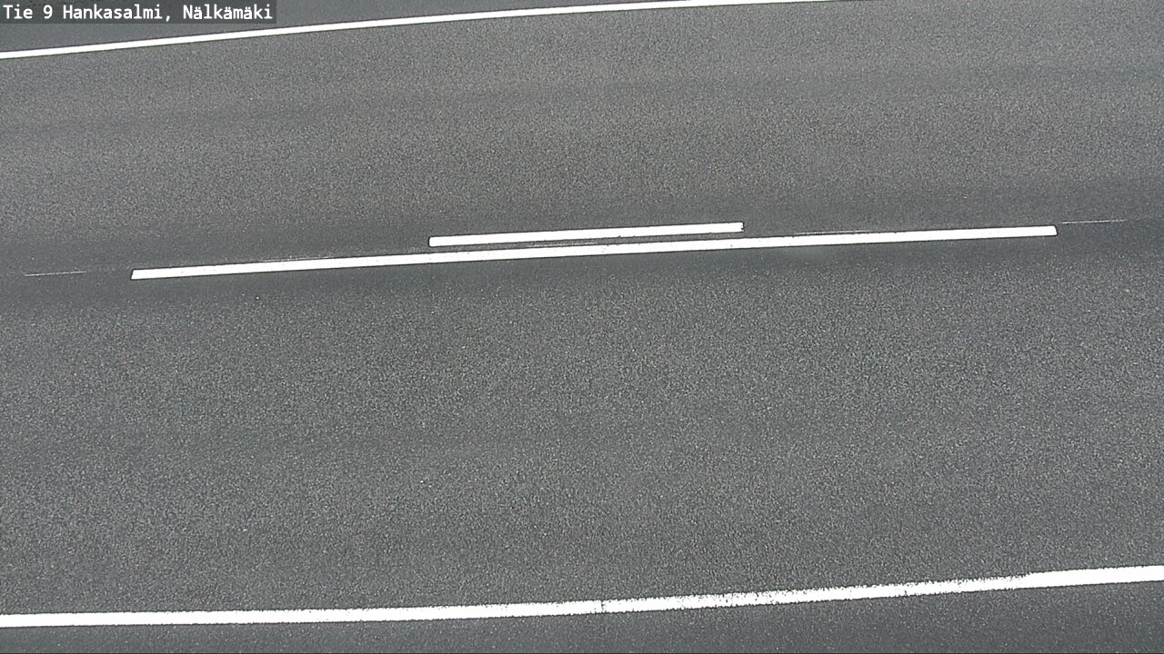 Weather Camera Image Väg 9 Hankasalmi, Nälkämäki, Hankasalmi, Keski-Suomi
