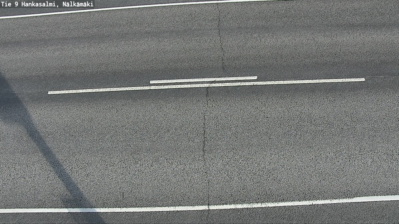 Weather Camera Image Väg 9 Hankasalmi, Nälkämäki, Hankasalmi, Keski-Suomi
