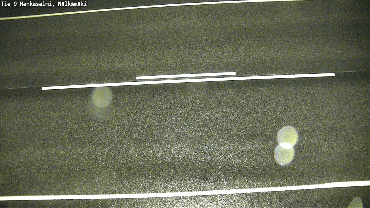 Weather Camera Image Väg 9 Hankasalmi, Nälkämäki, Hankasalmi, Keski-Suomi