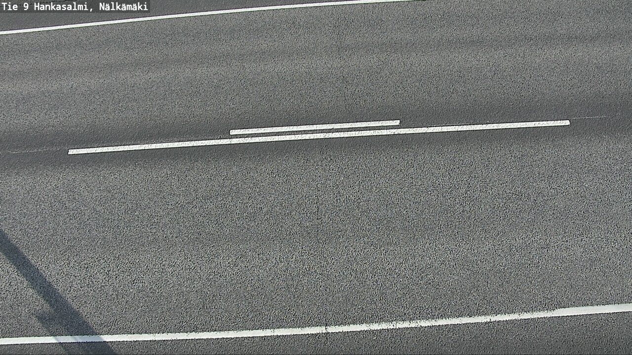 Weather Camera Image Väg 9 Hankasalmi, Nälkämäki, Hankasalmi, Keski-Suomi
