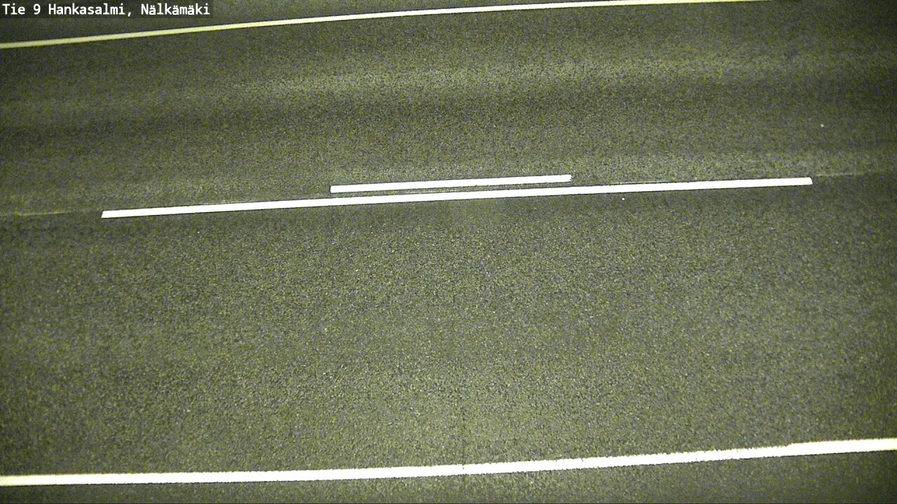 Weather Camera Image Väg 9 Hankasalmi, Nälkämäki, Hankasalmi, Keski-Suomi