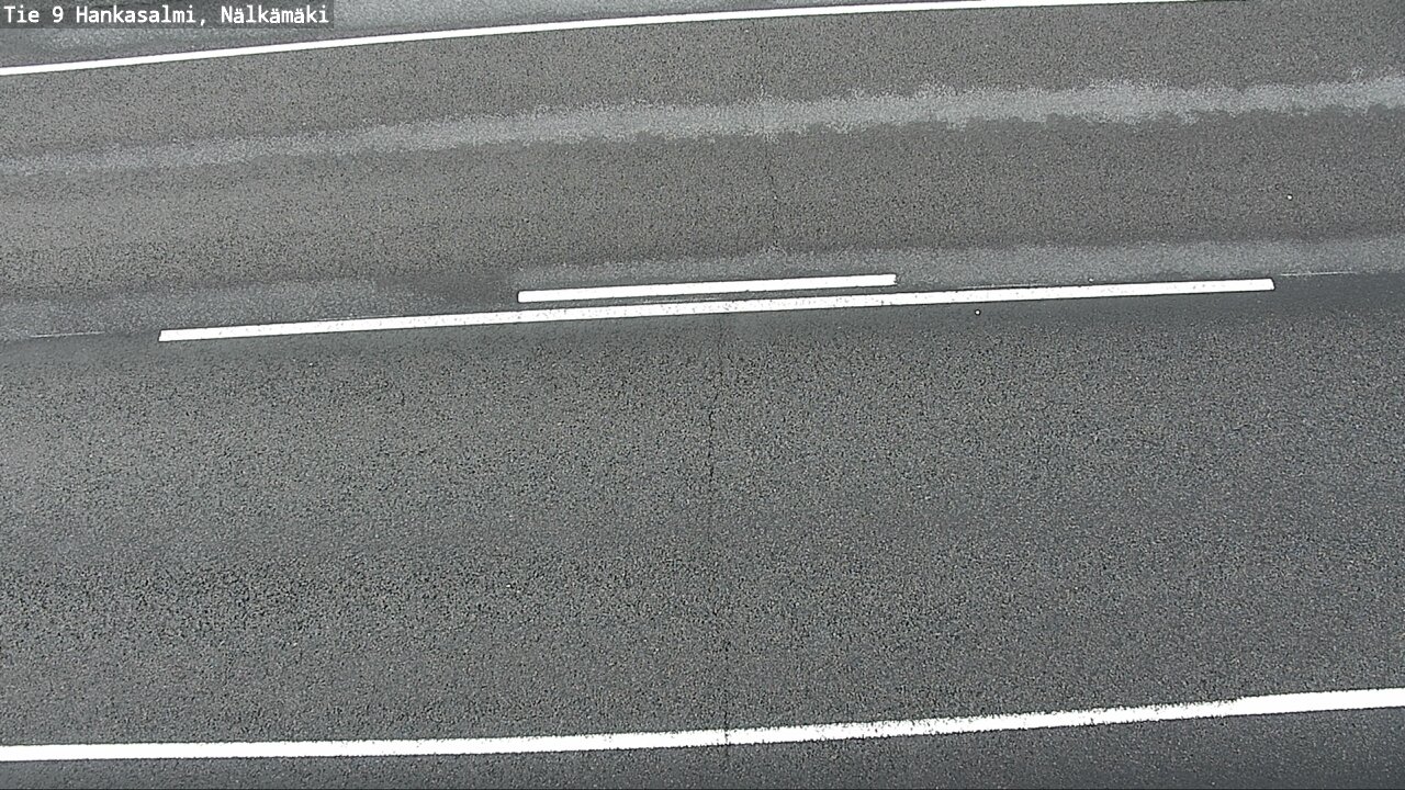 Weather Camera Image Väg 9 Hankasalmi, Nälkämäki, Hankasalmi, Keski-Suomi