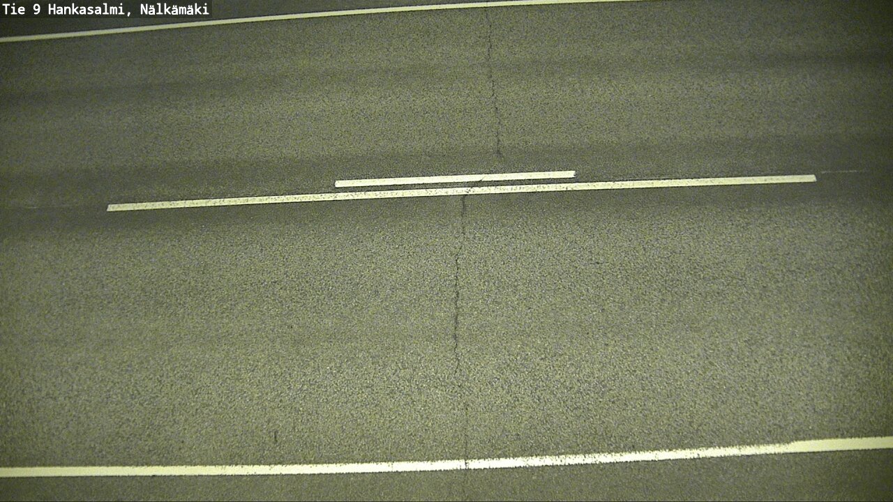 Weather Camera Image Väg 9 Hankasalmi, Nälkämäki, Hankasalmi, Keski-Suomi
