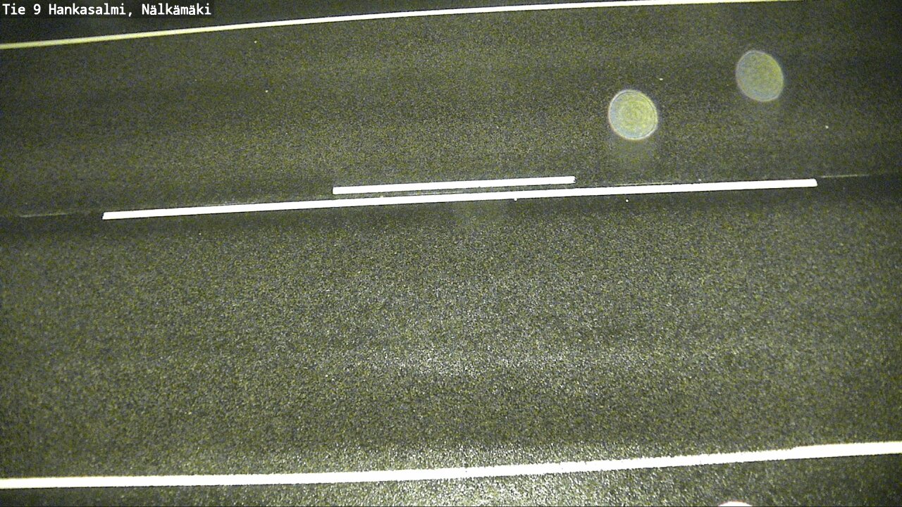Weather Camera Image Väg 9 Hankasalmi, Nälkämäki, Hankasalmi, Keski-Suomi