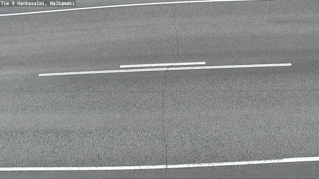 Weather Camera Image Väg 9 Hankasalmi, Nälkämäki, Hankasalmi, Keski-Suomi