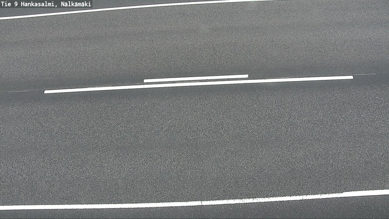 Weather Camera Image Väg 9 Hankasalmi, Nälkämäki, Hankasalmi, Keski-Suomi