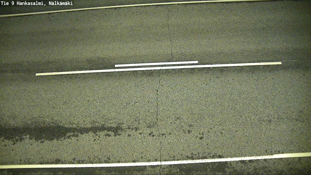 Weather Camera Image Väg 9 Hankasalmi, Nälkämäki, Hankasalmi, Keski-Suomi