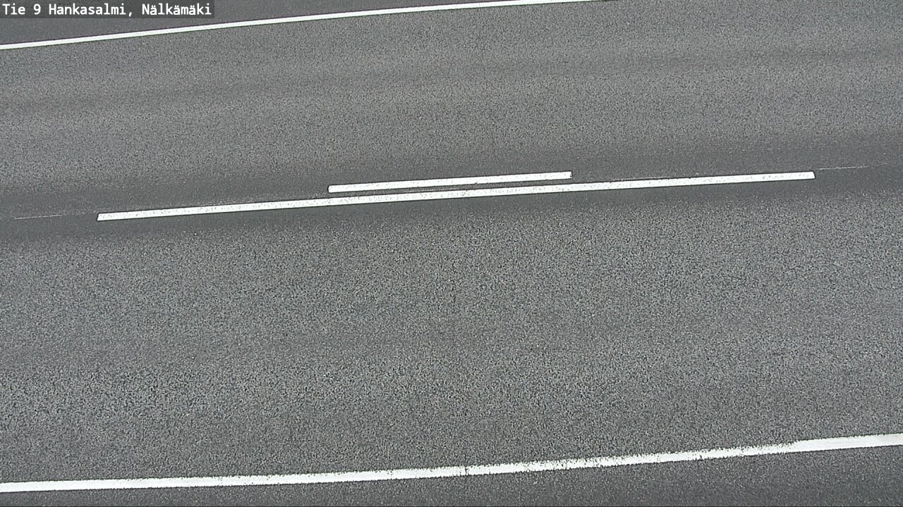 Weather Camera Image Väg 9 Hankasalmi, Nälkämäki, Hankasalmi, Keski-Suomi