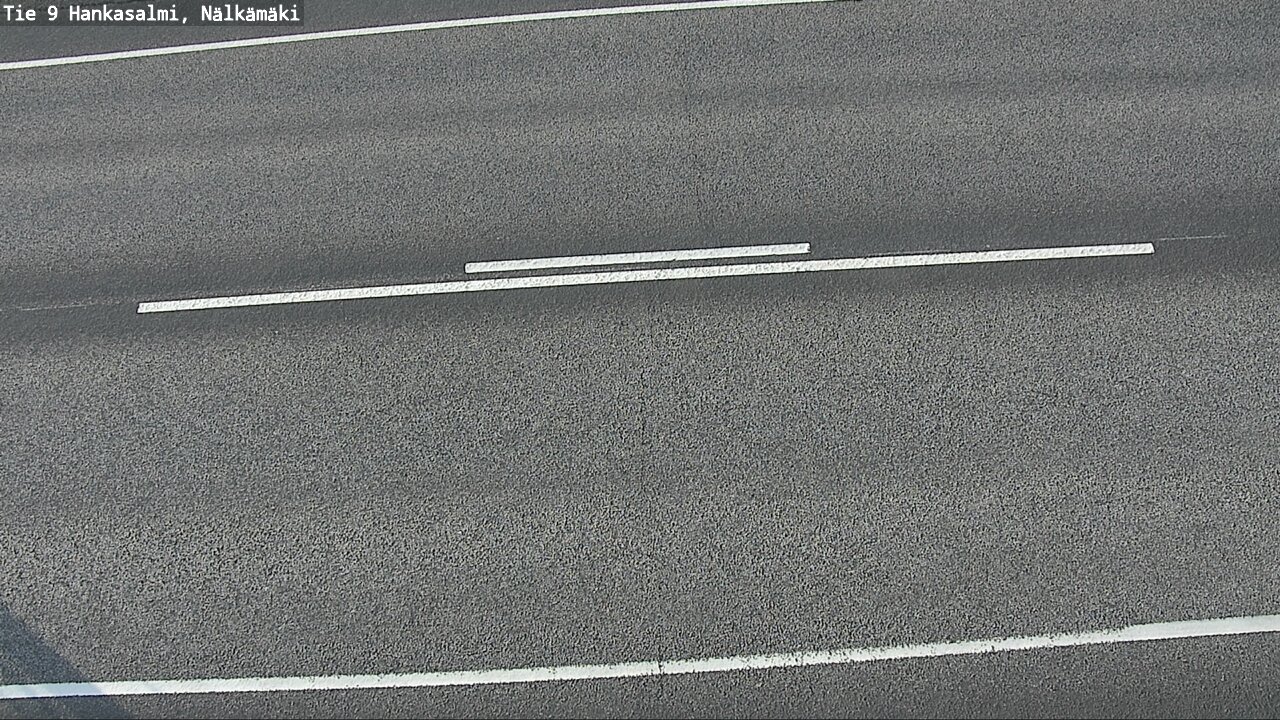 Weather Camera Image Väg 9 Hankasalmi, Nälkämäki, Hankasalmi, Keski-Suomi
