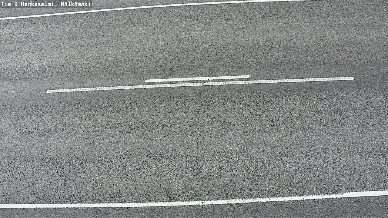 Weather Camera Image Väg 9 Hankasalmi, Nälkämäki, Hankasalmi, Keski-Suomi