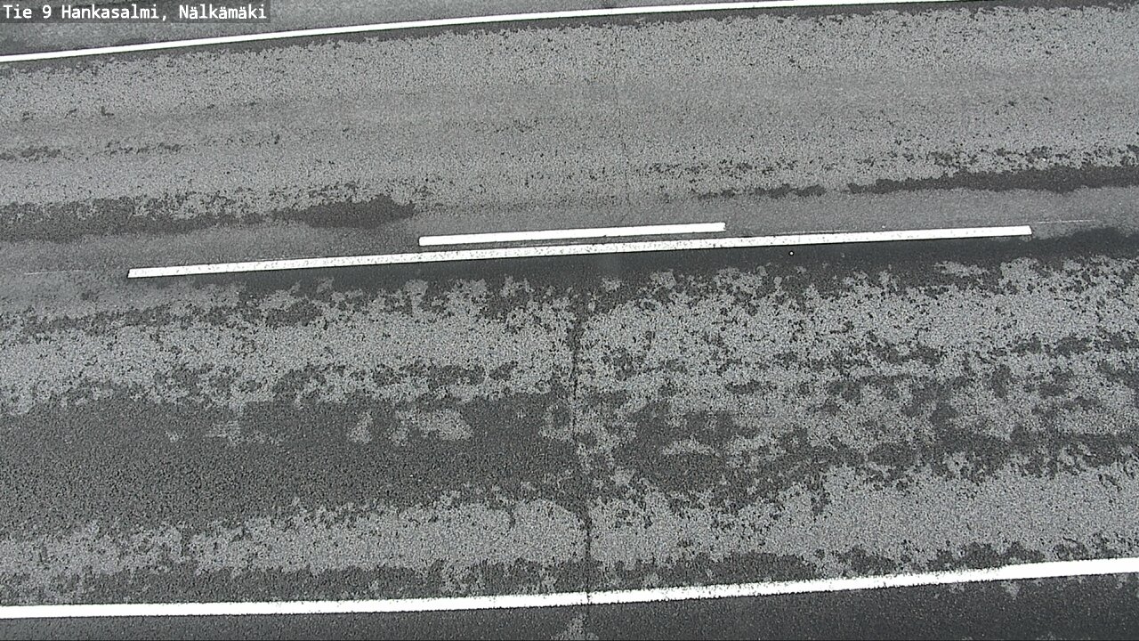 Weather Camera Image Väg 9 Hankasalmi, Nälkämäki, Hankasalmi, Keski-Suomi